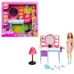 Barbie Glam Vanity Set - Pink and Blue
